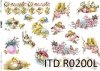 papier ryżowy decoupage Wielkanoc*decoupage rice paper Easter